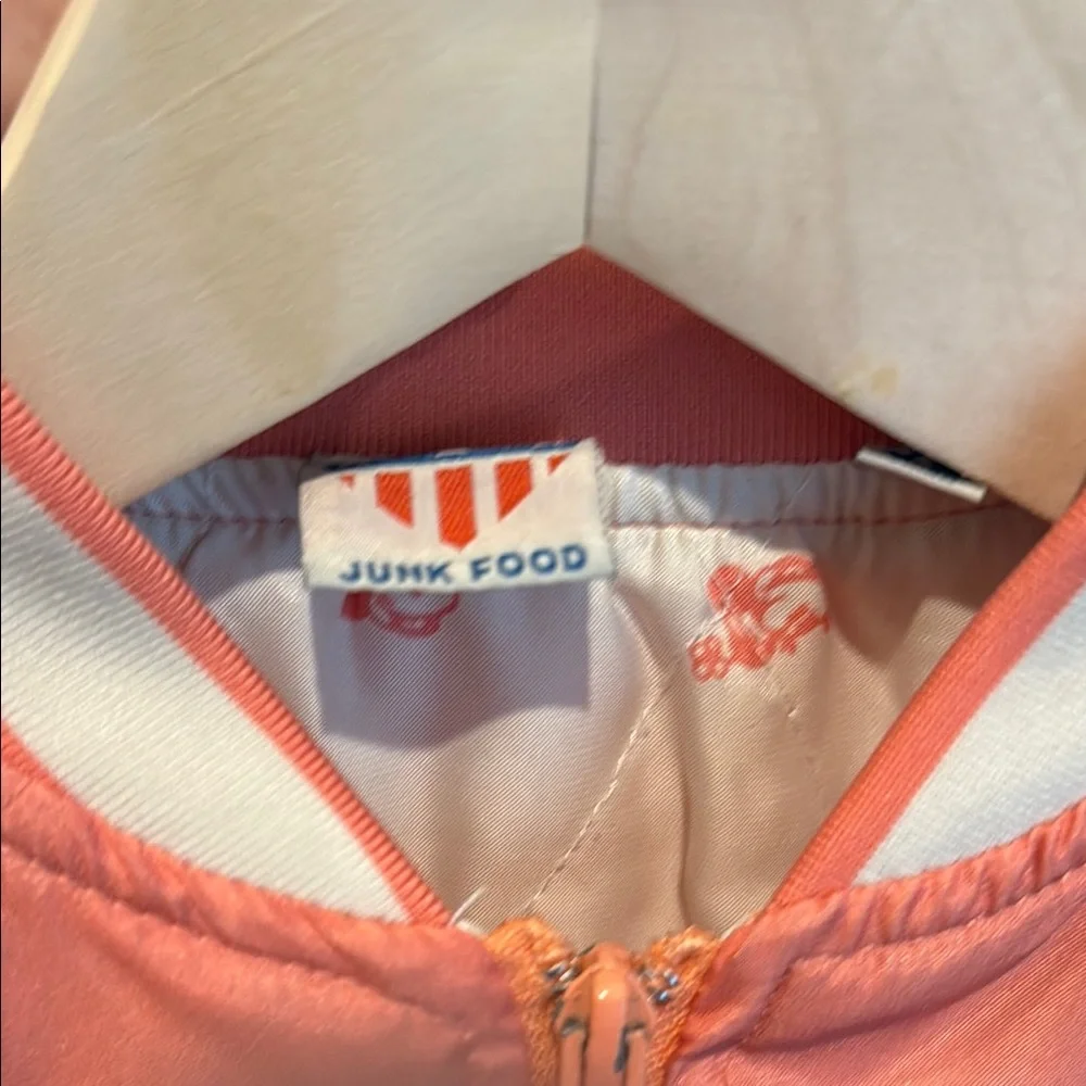 Limited Edition Junk Food Coral Mickey & Minnie Jacket - Picture 2 of 5